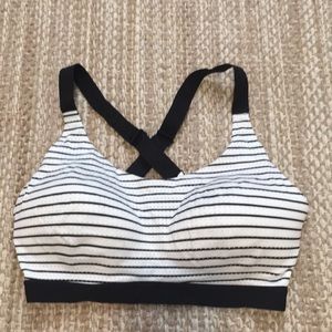 Victoria’s Secret striped sports bra